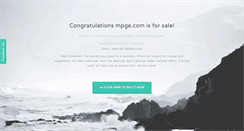 Desktop Screenshot of mpge.com