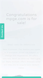 Mobile Screenshot of mpge.com